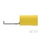 Te Connectivity Fork Terminal, #10 Stud Size, 10 AWG, 300 V, Nylon Insulated, Yellow 8-324015-2 - alternate 2